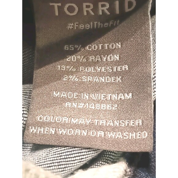 Torrid Women's Jegging Super Soft High-rise Jeans Size 18 26-in Inseam - Picture 5 of 9